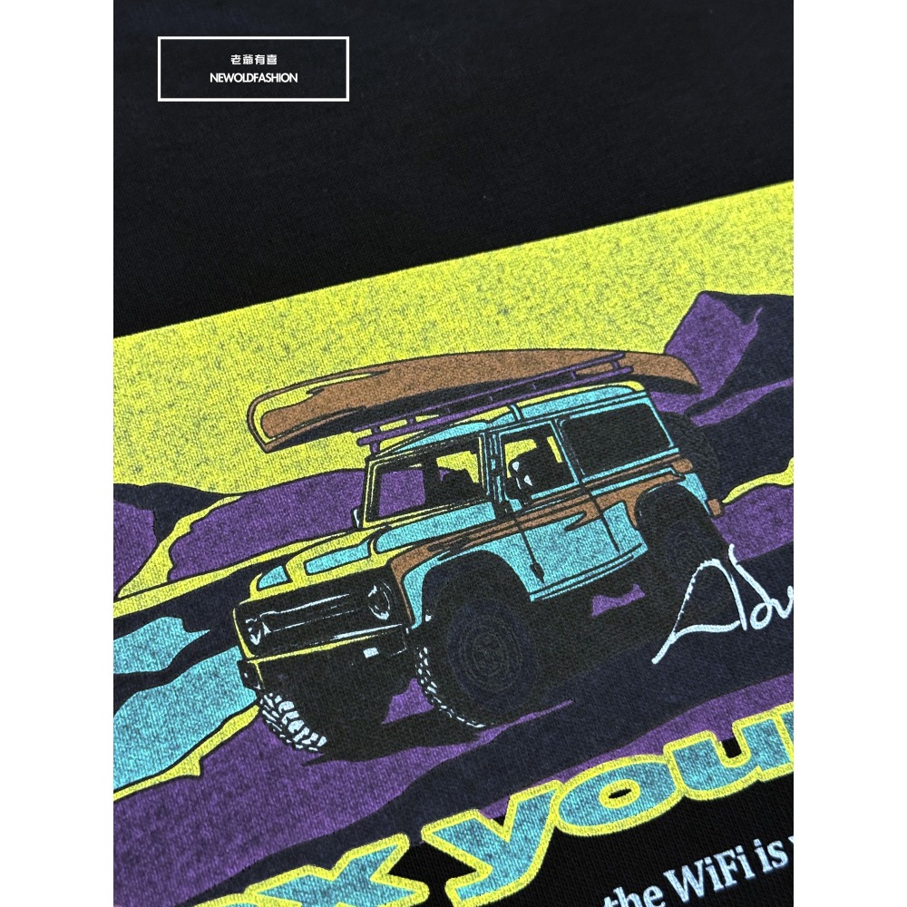 『新品上市』重磅秘境探險短T(NOF25038054)-黑-細節圖10