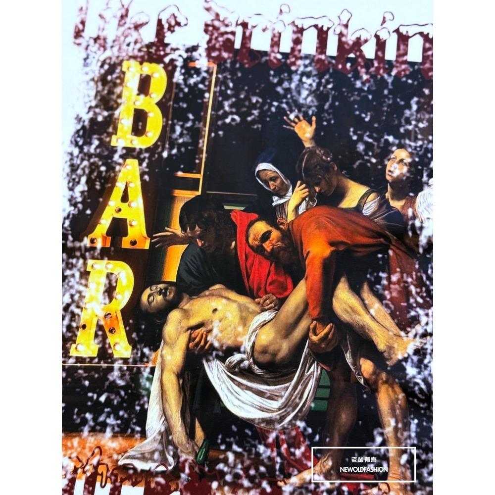 『新品上市』重磅BAR羅馬人像短T(NOF25038176)-白-細節圖6