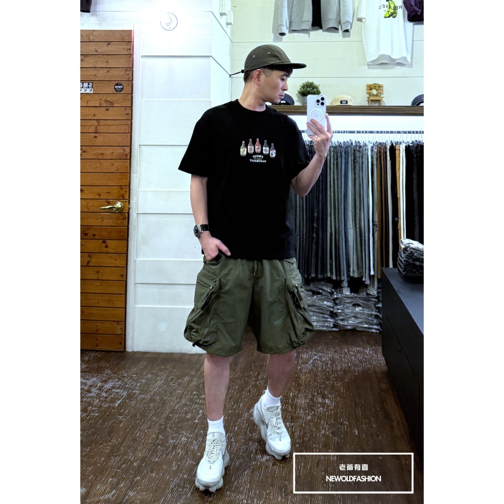 『新品上市』重磅Naturelly果汁短T(NOF2503N5063)-黑-細節圖2
