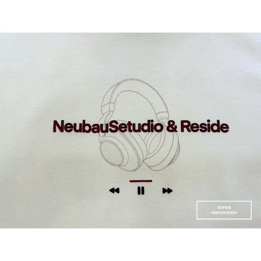 『新品上市』重磅Neu耳機短T(NOF2503N5006)-米-細節圖10