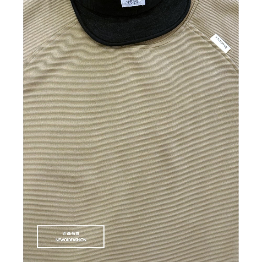 『新品上市』重磅R標車線織紋短T(NOF2503N5005)-卡其-細節圖10