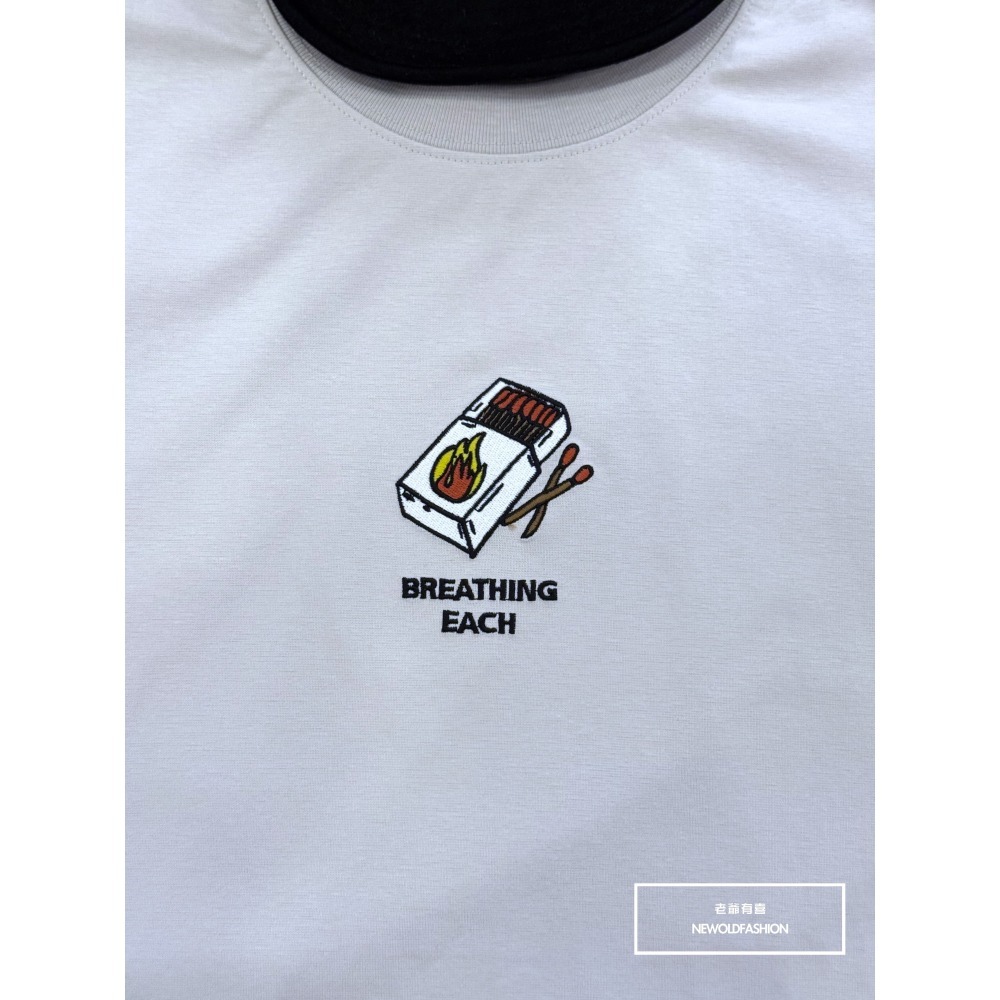 『新品上市』重磅each火柴盒短T(NOF2503N5018)-卡其-細節圖7