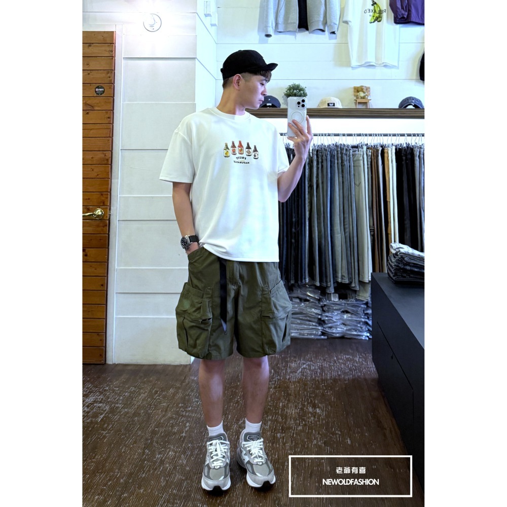 『新品上市』重磅Naturelly果汁短T(NOF2503N5063)-白-細節圖7