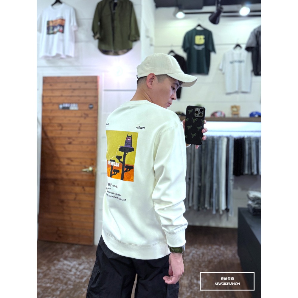 『新品上市』重磅Backl貓頭鷹大學T-米(NOF24091616)-細節圖6