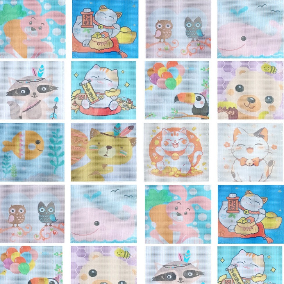 西西手工藝材料 26102 DIY帶框鑽石畫(1包)多款 點鑽畫 水鑽畫 相框鑽石貼畫 貼鑽畫 粘貼畫 黏貼畫 滿額免運-細節圖4