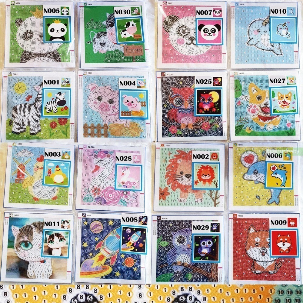 西西手工藝材料 26102 DIY帶框鑽石畫(1包)多款 點鑽畫 水鑽畫 相框鑽石貼畫 貼鑽畫 粘貼畫 黏貼畫 滿額免運-細節圖9