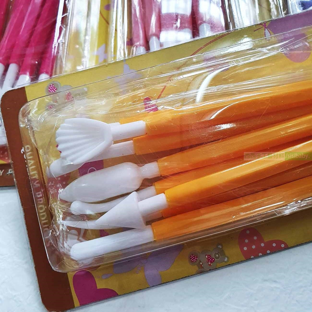 西西手工藝材料 25949 雕塑工具套組(8入) 兒童捏塑 彩泥工具 黏土粘土工具 造型 造形工具 塑型 雕刻 滿額免運-細節圖4