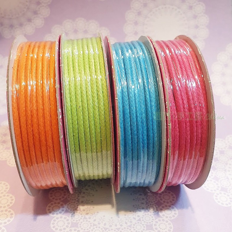 西西手工藝材料 仿皮繩2mm/2.5mm(多色) 編織繩編織線 合成皮革蠟線束口蠟繩 腊繩臘線臘繩腊線 綑綁繩 滿額免運-細節圖2