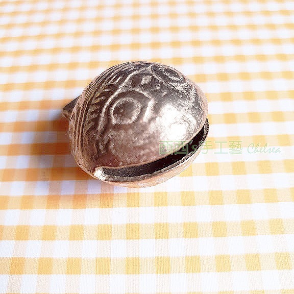 西西手工藝材料 牛鈴(1入)多規格 招財 聲音宏亮響亮鈴鐺 銅鈴 銅製 虎頭鈴 響鈴 含鈴 銅風鈴 風水 化煞 滿額免運-細節圖3