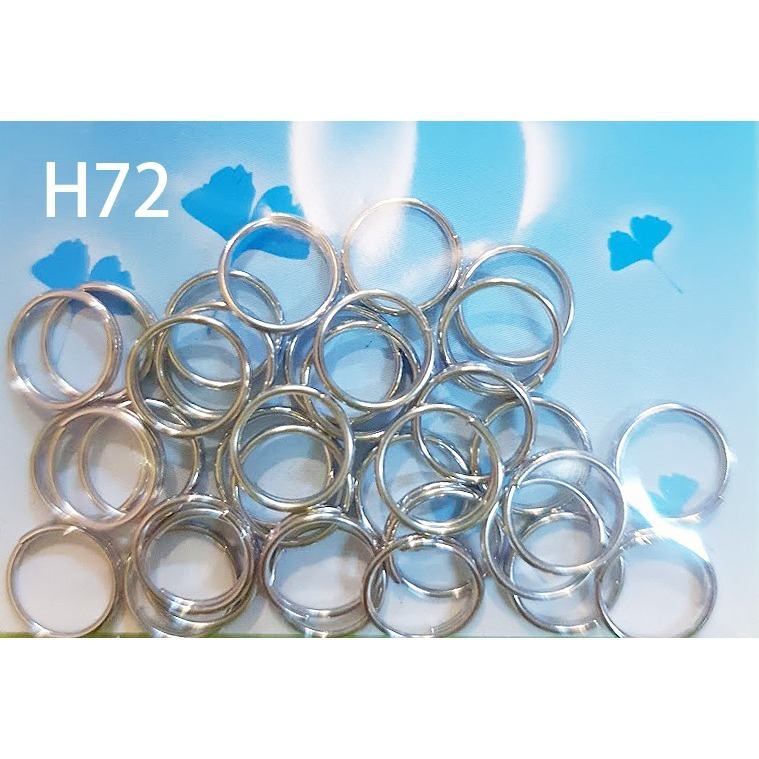 西西手工藝材料 五金配件1.5圈(鎳/多規格) 金屬鐵圈1圈半 連接圈 連結環 開口圈 O圈 平圈鎖圈鑰匙圈 滿額免運-細節圖4