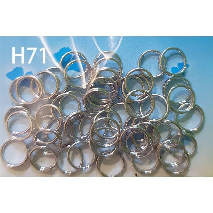 西西手工藝材料 五金配件1.5圈(鎳/多規格) 金屬鐵圈1圈半 連接圈 連結環 開口圈 O圈 平圈鎖圈鑰匙圈 滿額免運-細節圖5