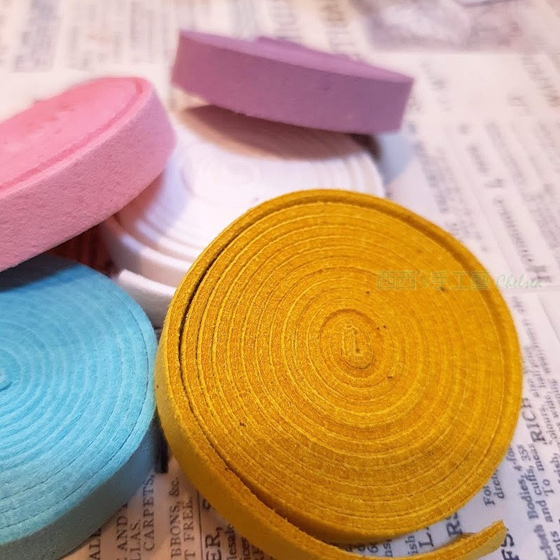 西西手工藝材料 61463 寬版韓國絨(麂皮)寬約10mm 蝴蝶繩項鍊繩麂皮手鍊繩 編織線麂皮編織繩捕夢網扁線 滿額免運-細節圖3