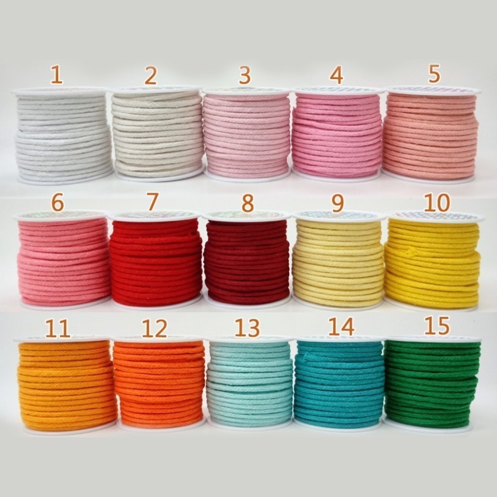 西西手工藝材料 26226 包心棉線#3(線徑約3mm長約600cm) 包芯綿線 編織繩 編織線 燈繩 棉繩線 滿額免運-細節圖2