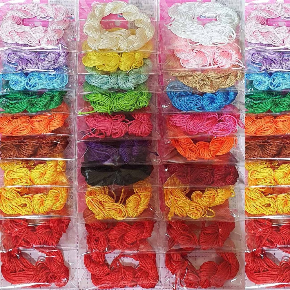 西西手工藝材料 26377 麻花玉線(1入)長約 中國結編織線 珠寶線 茶壺綁線 文化線 佛珠線 流蘇線 C線 滿額免運-細節圖4