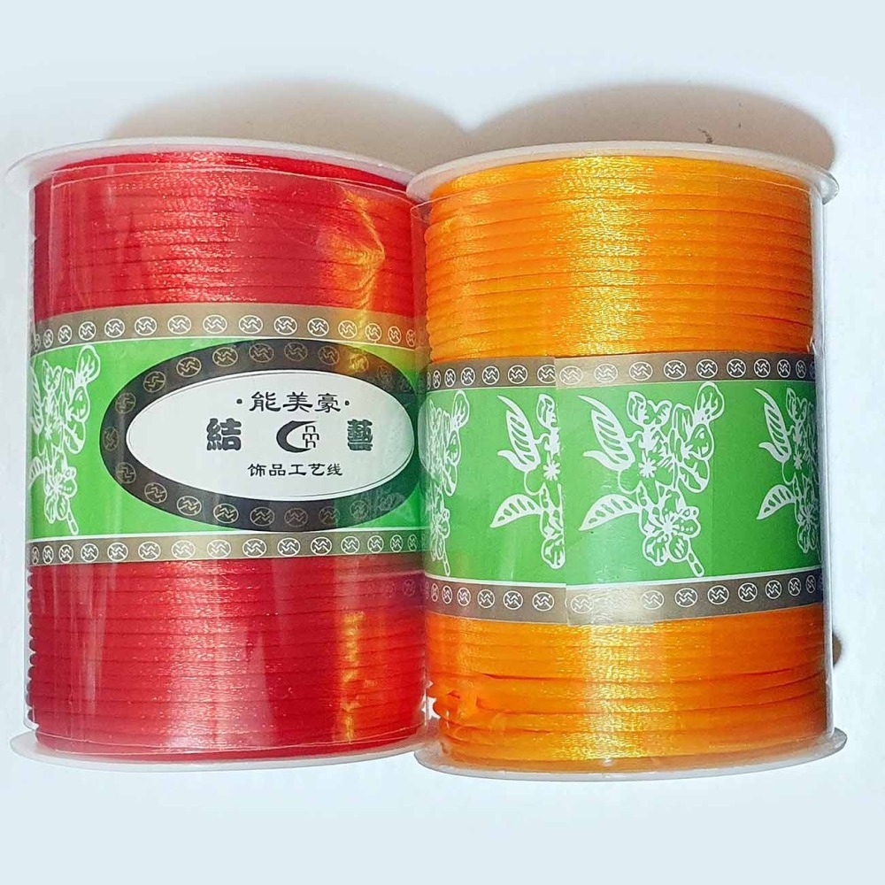 西西手工藝材料 3號/4號/5號中國結(2.5mm~4mm) 編織線 韓國絲中國結繩 項鍊繩編織繩 手鍊吊墬繩 滿額免運-細節圖2
