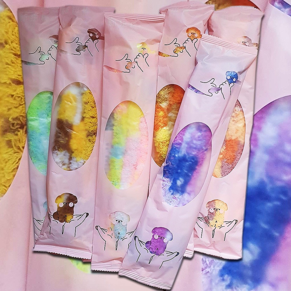 西西手工藝材料 26563 珊瑚絨毛根-雙色(1入)長約95cm 絨條扭扭棒 絨毛條毛根條 美勞作毛根棒絨毛棒 滿額免運-細節圖4