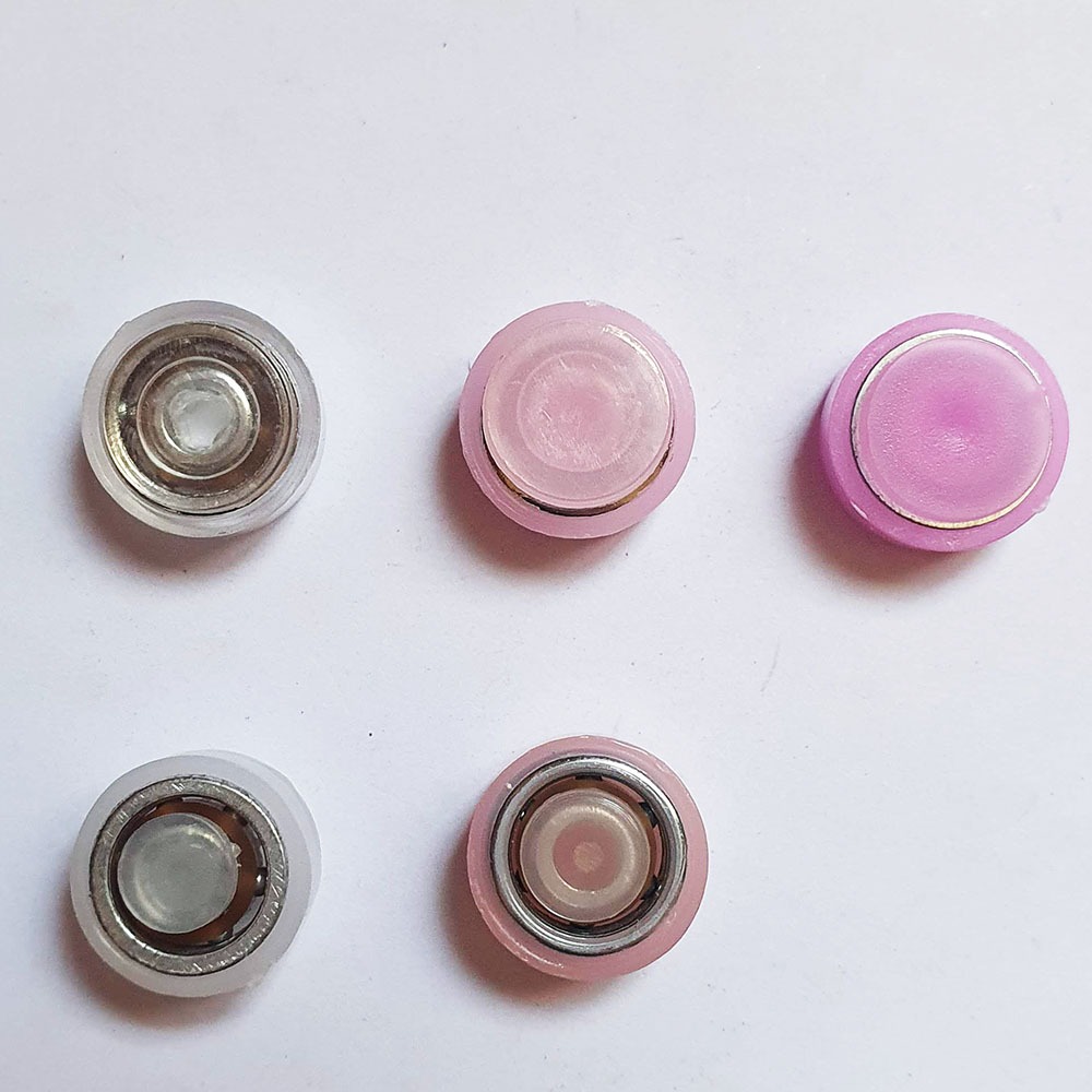 西西手工藝材料 26613 DIY小軸承旋轉髮飾配件(5入)隨機 微型小軸承滑輪 兒童風車髮夾轉動風車軸承旋轉 滿額免運-細節圖2