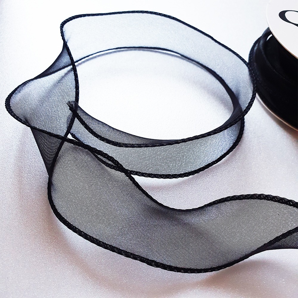 西西手工藝材料 26630 魚尾紗(寬約3.8x850cm) 鮮花緞帶花束 寬緞帶禮物包裝緞帶雪紗緞帶蝴蝶結 滿額免運-細節圖4