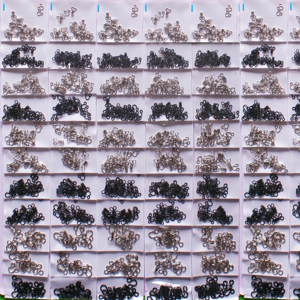 西西手工藝材料 61472 裙鉤(褲鉤)6~12mm黑/銀 裙扣裙釦裙勾裙鈎 褲鈎褲勾 金屬手縫暗釦子服飾配件 滿額免運-細節圖2