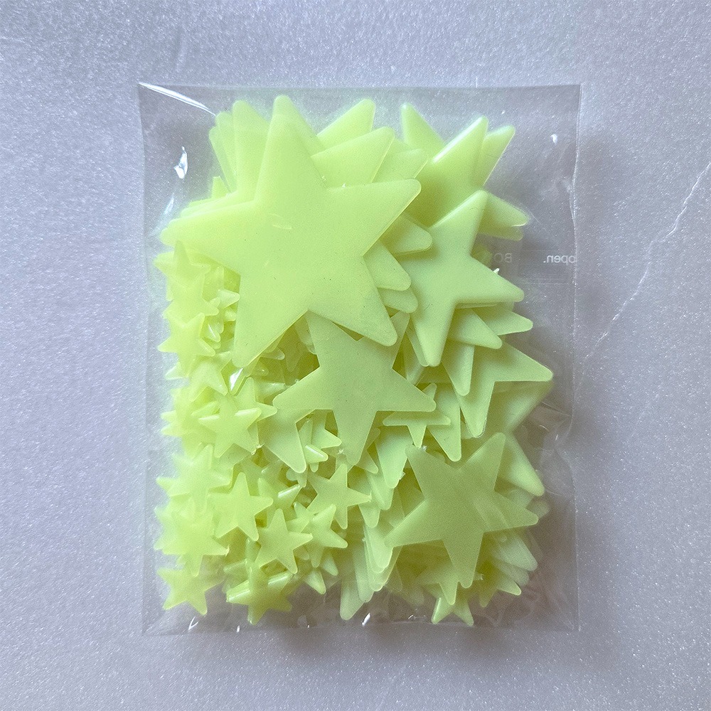 西西手工藝材料 夜光星星超值包(多規格)直徑約1.5~11.5cm 星夜光貼片發光星空貼 夢幻星空墻貼發光貼片 滿額免運-規格圖4