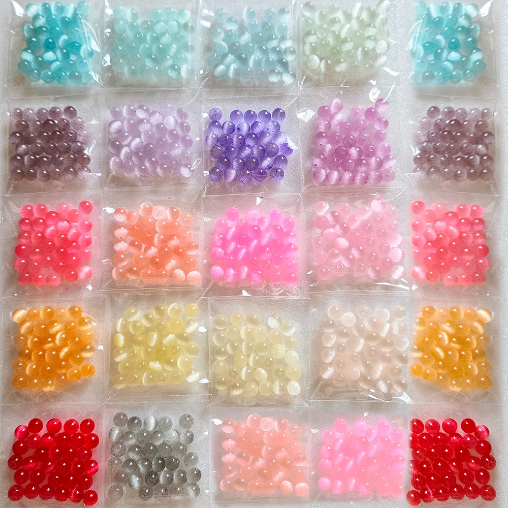 61970 精緻貓眼珠(6mm)約8g