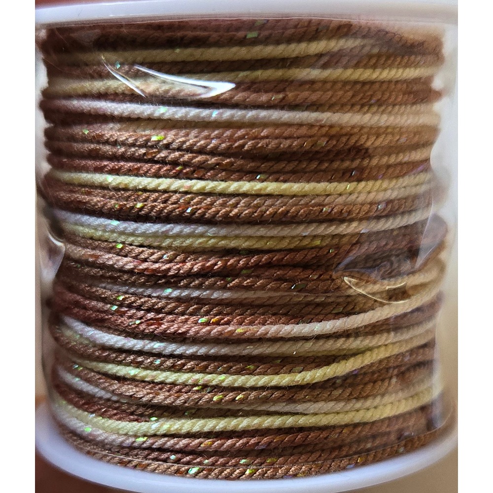 西西手工藝材料 26961 星空段染線(線徑約1mm/長約1450cm) DIY手環編織線 項鍊編織繩 星空線 亮彩色線-規格圖4