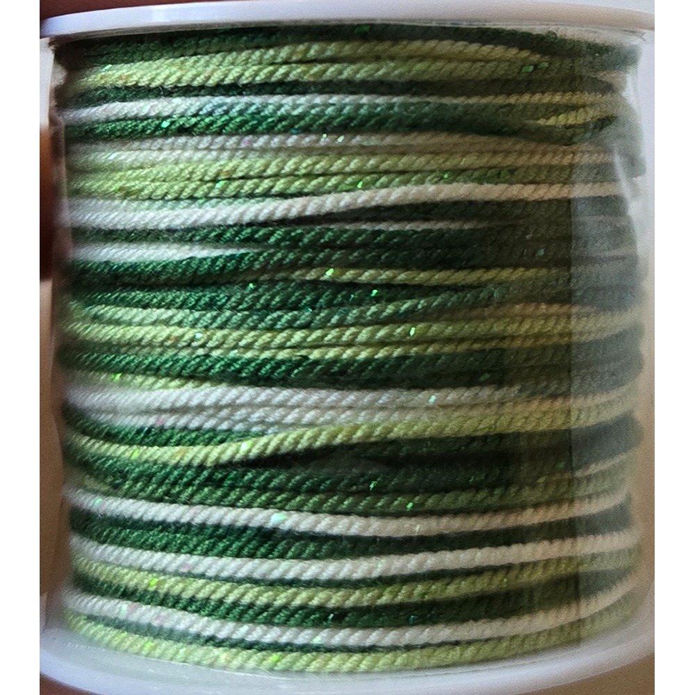 西西手工藝材料 26961 星空段染線(線徑約1mm/長約1450cm) DIY手環編織線 項鍊編織繩 星空線 亮彩色線-規格圖4