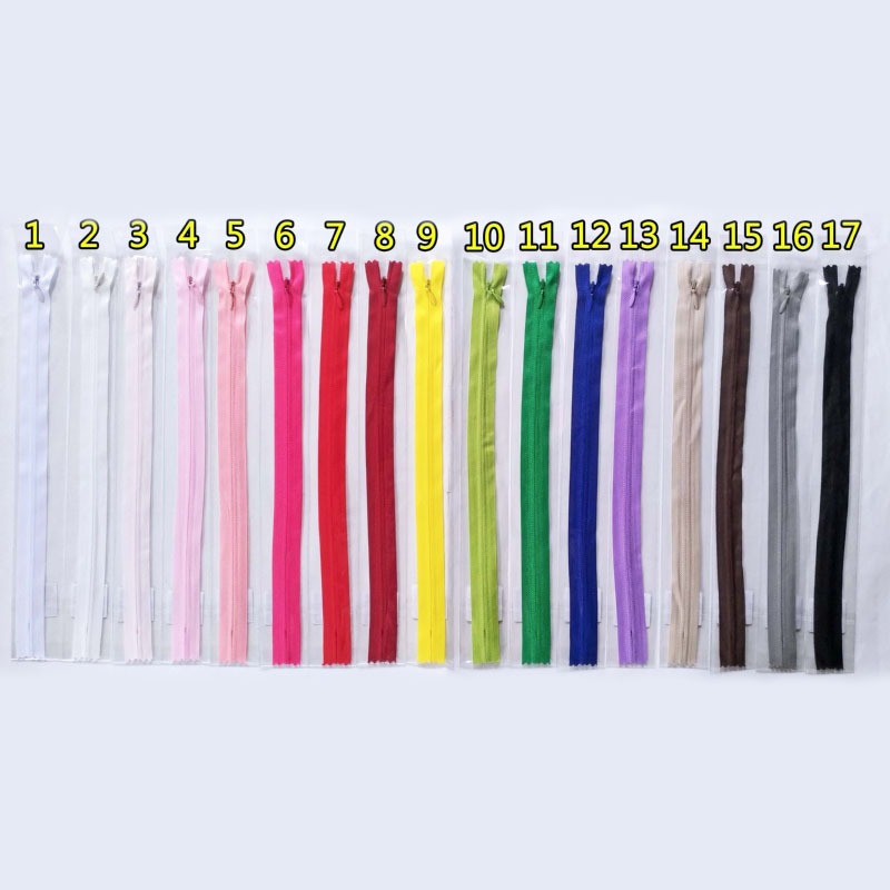西西手工藝材料 25031 隱形拉鍊(1入)長約30cm 服裝隱形拉鏈 拼布拉鍊材料 拼布拉鏈 長拉鏈 長拉鍊 彩色拉鍊-細節圖2