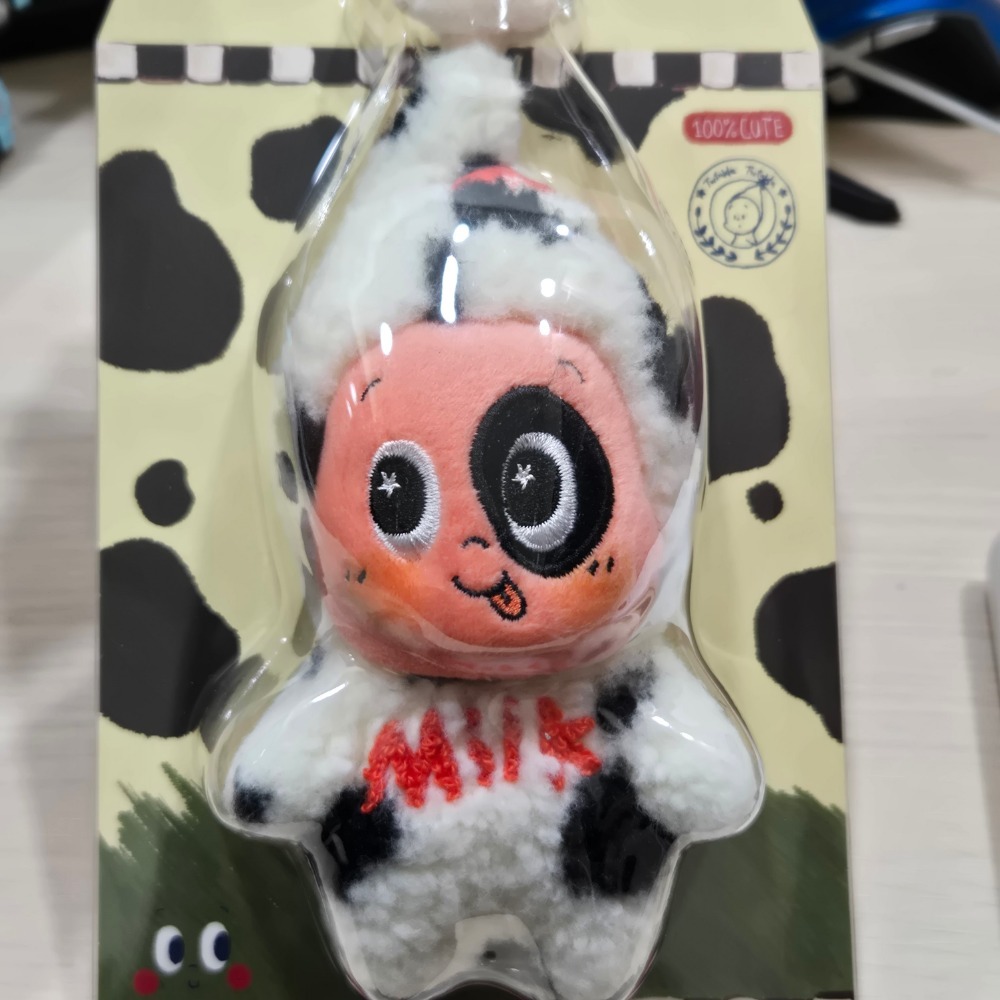 ＜正版現貨＞popmart 星星人 毛絨掛件 牛奶 蜜蜂-規格圖1