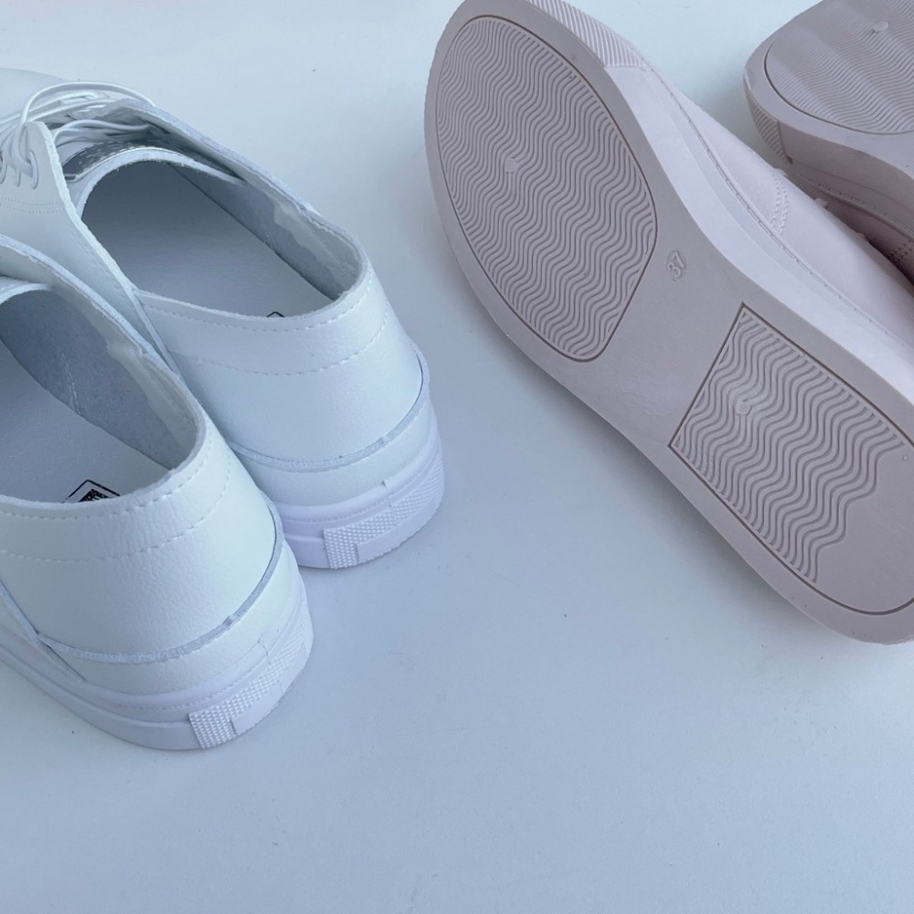 Shoes Queen |台南全現貨+預購 | 超爆款經典小白鞋 |有41號可後踩|超軟Q 超百搭 #006-細節圖3