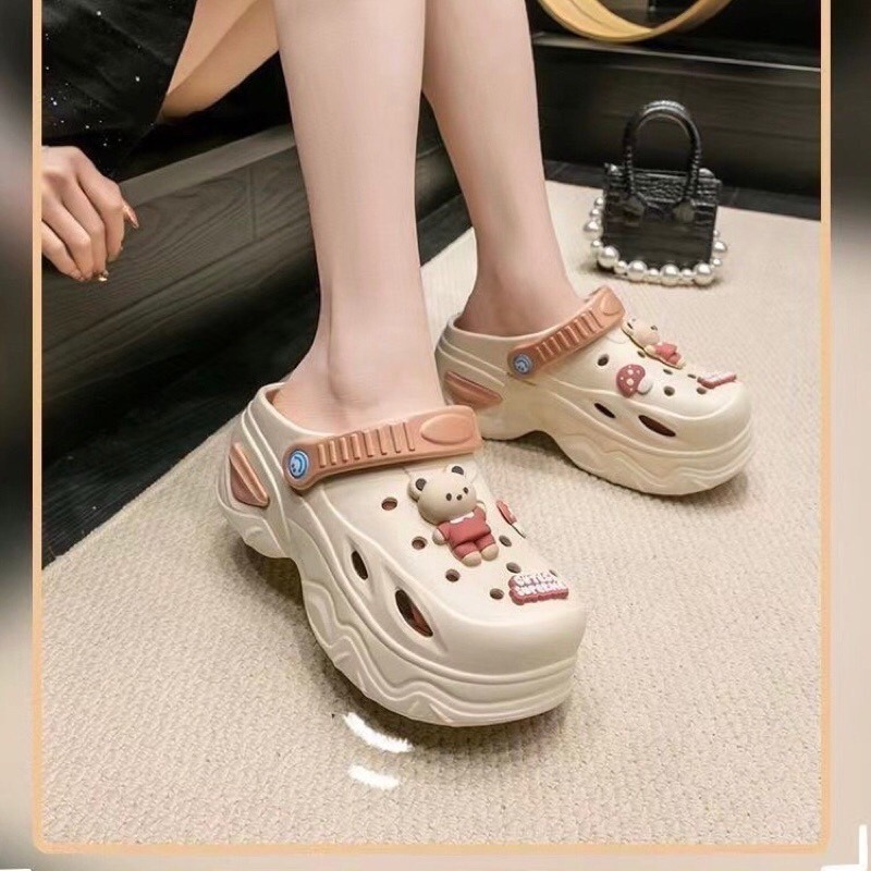 Shoes Queen | 🌟台南出貨|最後現貨 / #超火款 潮人必備! 7.5公分厚底洞洞鞋 2457❤️ 防水-規格圖8