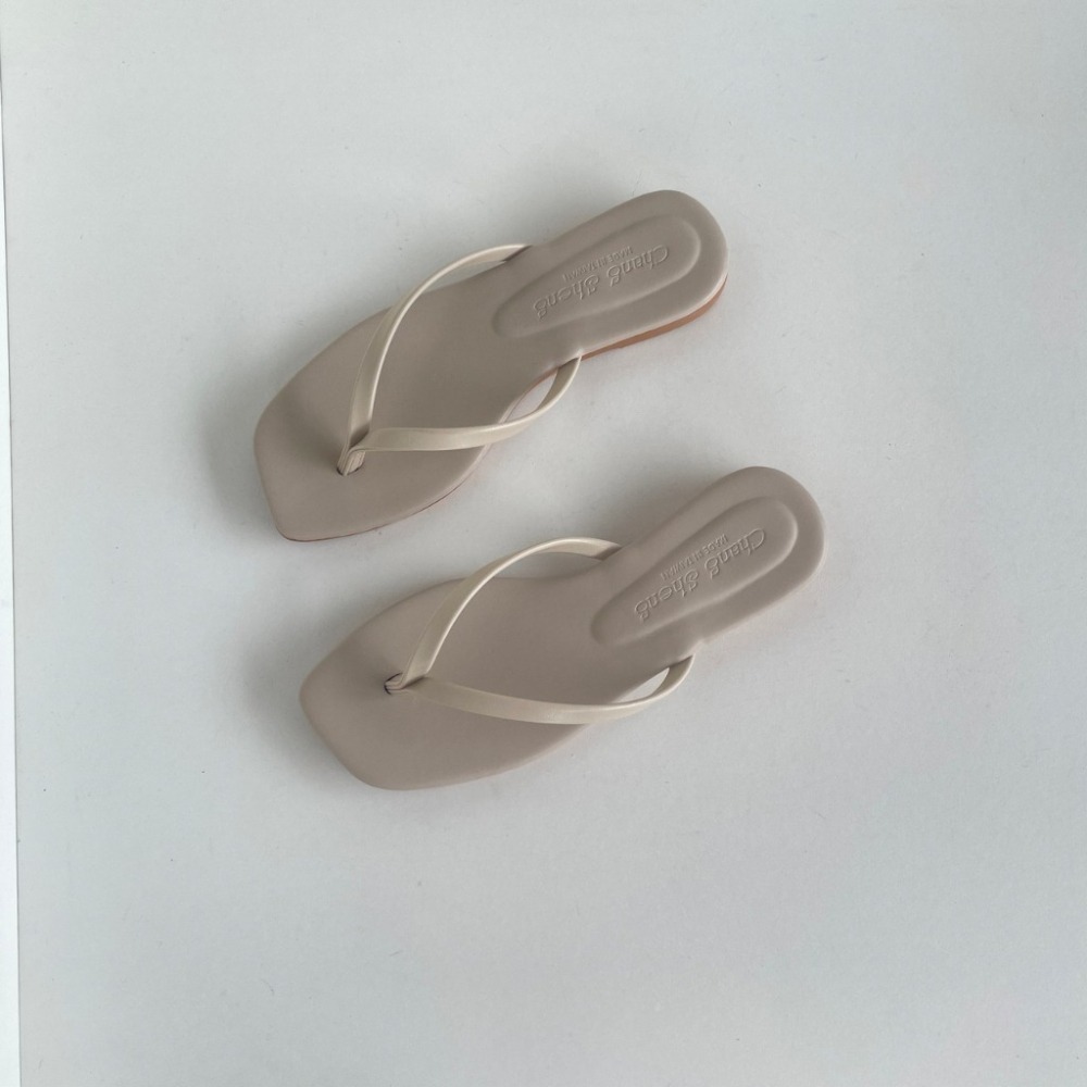 Shoes Queen | 台南出貨 | 台灣製 |  夏季必備 |斜方頭夾腳拖 1408 🔥超人氣 #台灣製-細節圖2