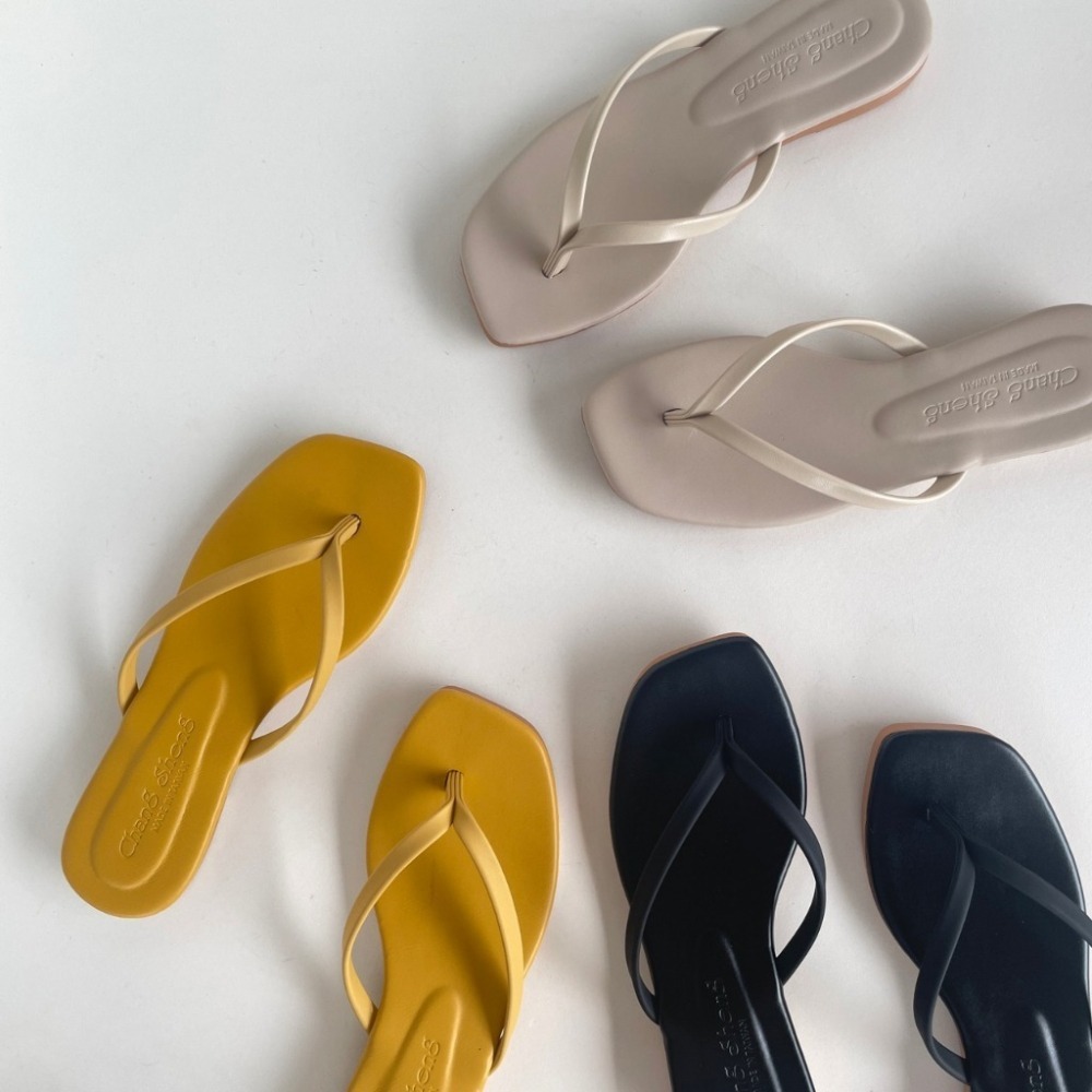 Shoes Queen | 台南出貨 | 台灣製 |  夏季必備 |斜方頭夾腳拖 1408 🔥超人氣 #台灣製-細節圖8