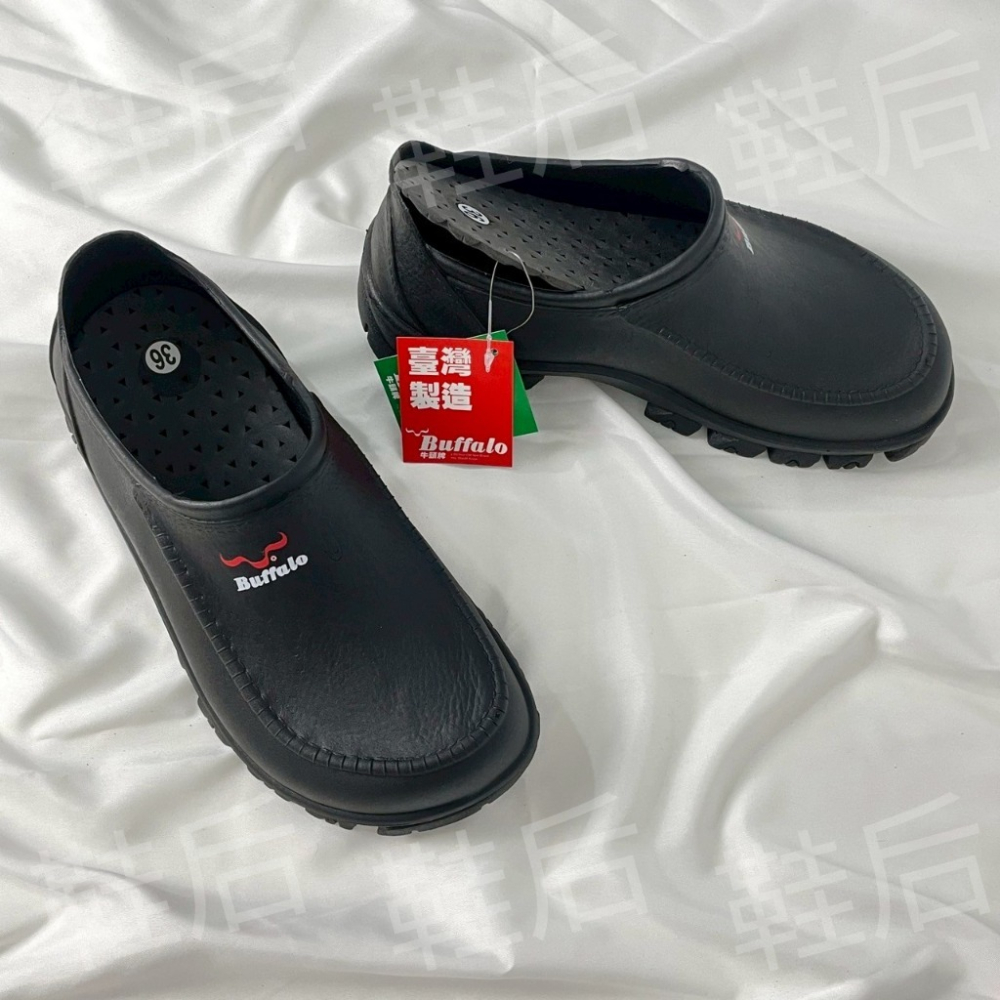 Shoes Queen | 🇹🇼 台南出貨  / #牛頭牌 (男女款)莫卡辛風包鞋 912218 🩵#透氣#防水#-細節圖6