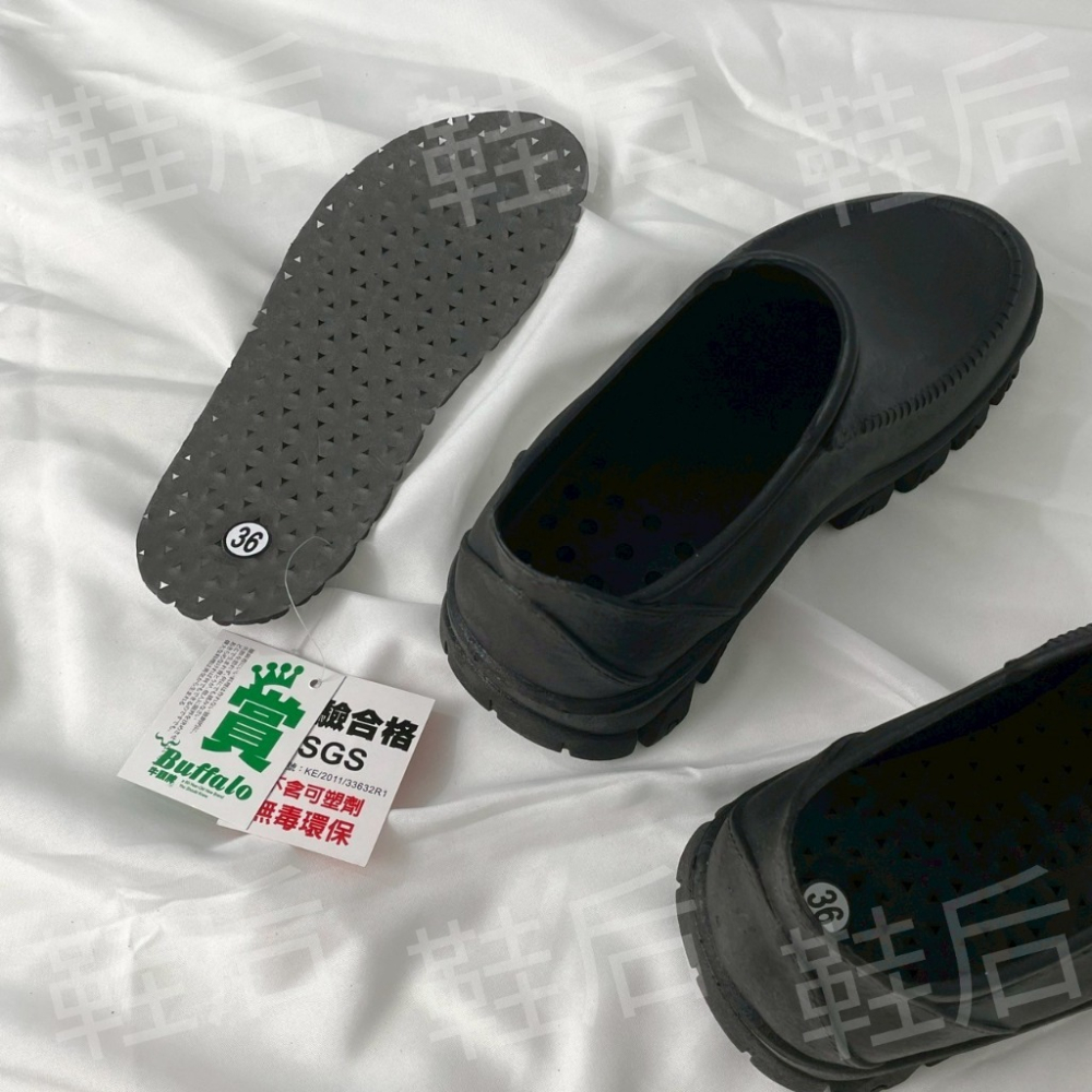 Shoes Queen | 🇹🇼 台南出貨  / #牛頭牌 (男女款)莫卡辛風包鞋 912218 🩵#透氣#防水#-細節圖9