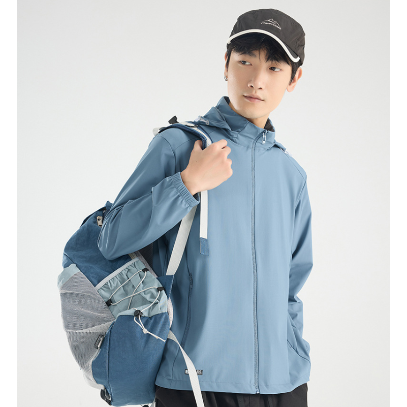 {BGB中大尺碼} UPF50+ 女款涼感冰絲防晒外套 連帽機車外套 薄款外套 BM02-細節圖11