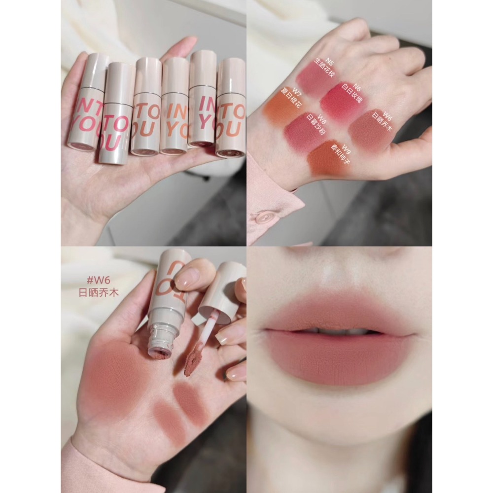 INTO YOU 正品授權店💋 空氣感 唇泥 薄泥 唇泥 口紅 唇釉 💖 intoyou 濃縮唇釉  印色 雲霧-規格圖11