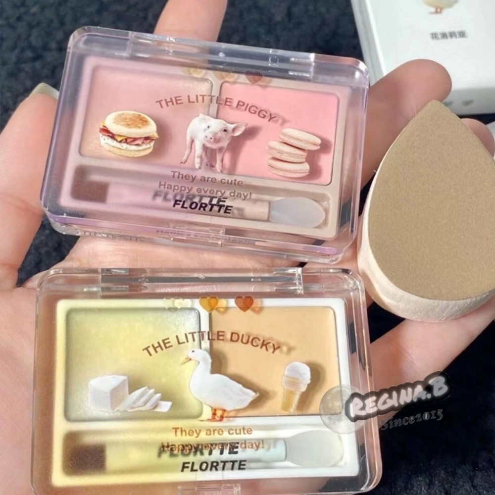 新品現貨✍🏻花洛莉亞 Flortte🐷 奶油 高光膏 臥蠶筆 高光粉 臥蠶 眉粉 花落利亞 打亮 修容 高光 花落莉-細節圖3