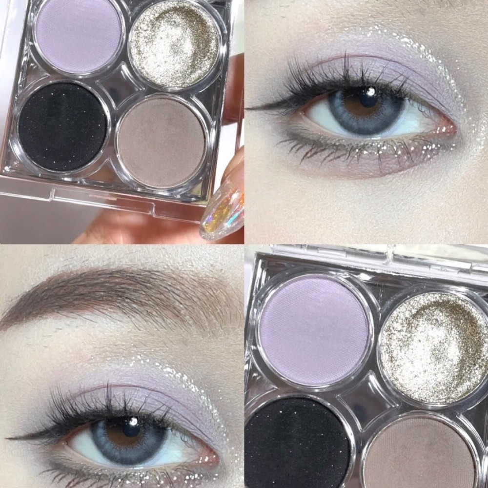 台灣現貨🐻FLORTTE 花洛莉亞 花菜熊 初吻波波眼影 初吻眼影 眼影 四色眼影 花洛莉亞 眼影 韓國 變色龍 眼影-細節圖8