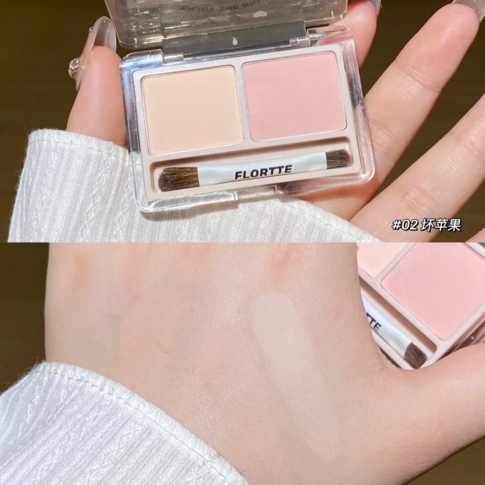 新品現貨✍🏻花洛莉亞 Flortte🐷 奶油 高光膏 臥蠶筆 高光粉 臥蠶 眉粉 花落利亞 打亮 修容 高光 花落莉-細節圖3