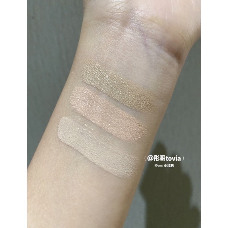 現貨秒發✨正品授權⭐️Amortals 爾木萄三色遮瑕盤 粉餅 蜜粉 2合1 遮瑕 粉底  遮黑眼圈-細節圖3