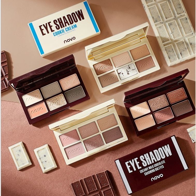 現貨✨NOVO 正品 玩色 巧克力 絲滑影盤 Minl 巧克力 眼影-細節圖3