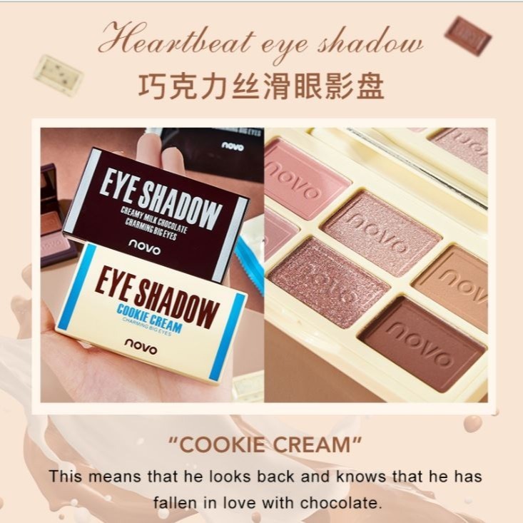 現貨✨NOVO 正品 玩色 巧克力 絲滑影盤 Minl 巧克力 眼影-細節圖8