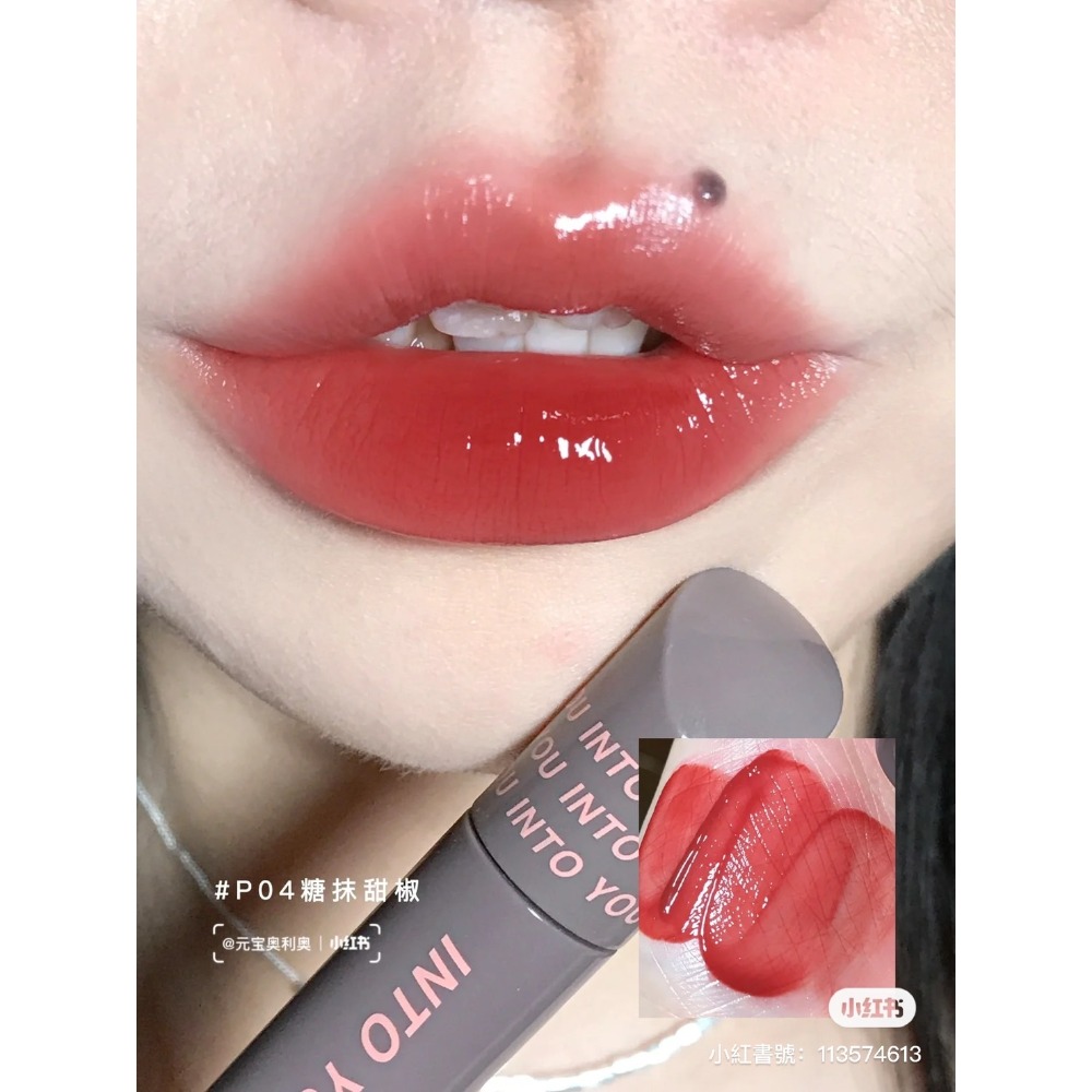 🍁INTO YOU 正品授權商🍁 指尖唇釉 口紅 唇膏 唇蜜 唇泥 啞光 霧面 不沾杯 intoyou 折光 唇釉-規格圖8