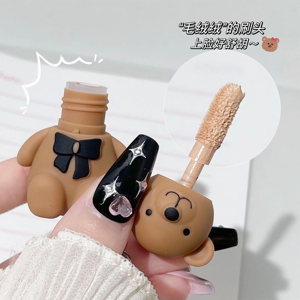 現貨⭐️ ART VALUE小熊 遮瑕液 鑰匙圈 小熊遮瑕液 遮蓋斑點 遮痘痘 遮瑕強 保濕 亮白 隔離-細節圖4