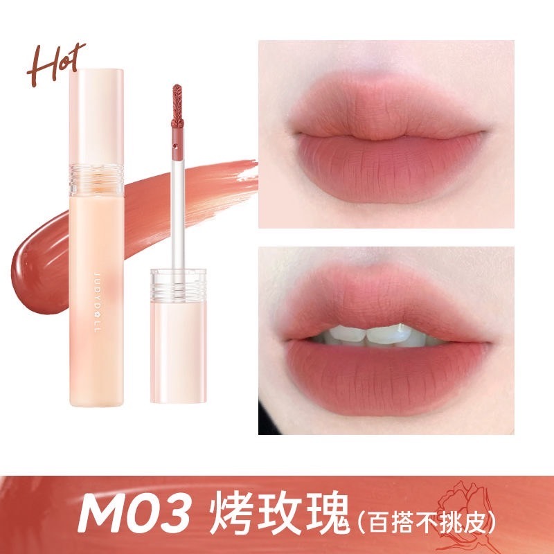 秋冬新品🌥Judydoll 橘朵 棉花糖唇霜  持久 不沾杯 啞光 唇釉 唇泥 唇彩-細節圖5