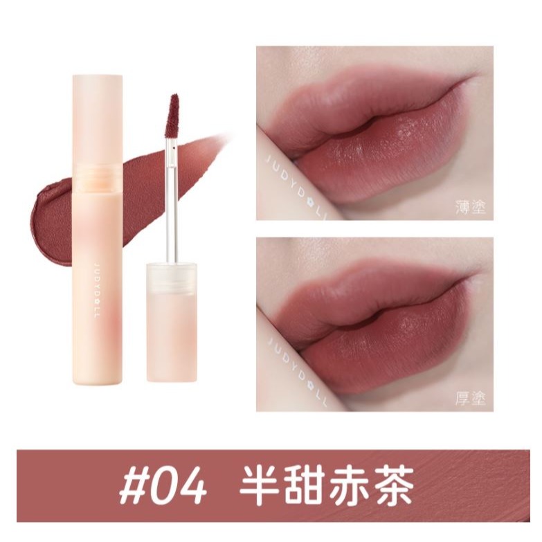 秋冬新品🌥Judydoll 橘朵 棉花糖唇霜  持久 不沾杯 啞光 唇釉 唇泥 唇彩-細節圖8