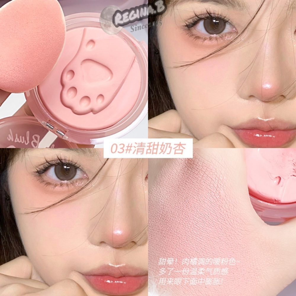 kobeleen 🐾附粉撲  爪爪 腮紅膏 腮紅 土豆泥腮紅 印泥腮紅 貓咪 狗狗 肉球-細節圖2