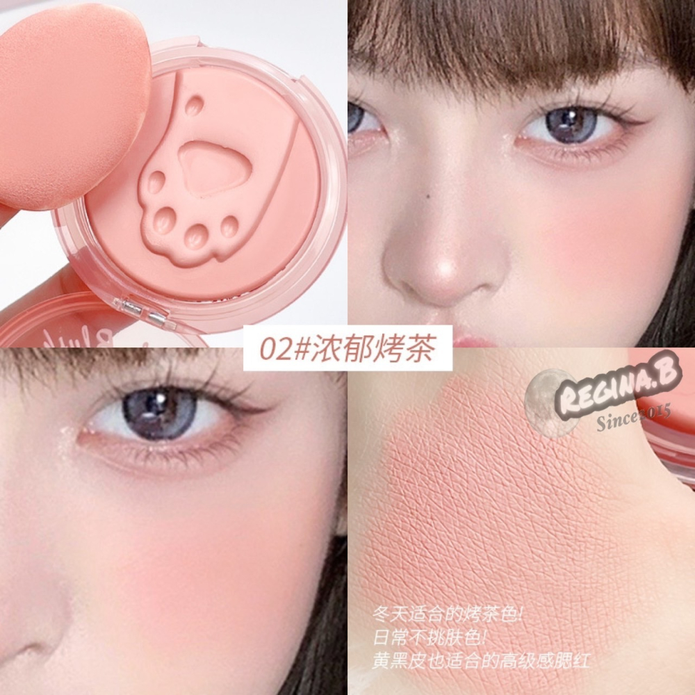 kobeleen 🐾附粉撲  爪爪 腮紅膏 腮紅 土豆泥腮紅 印泥腮紅 貓咪 狗狗 肉球-細節圖4