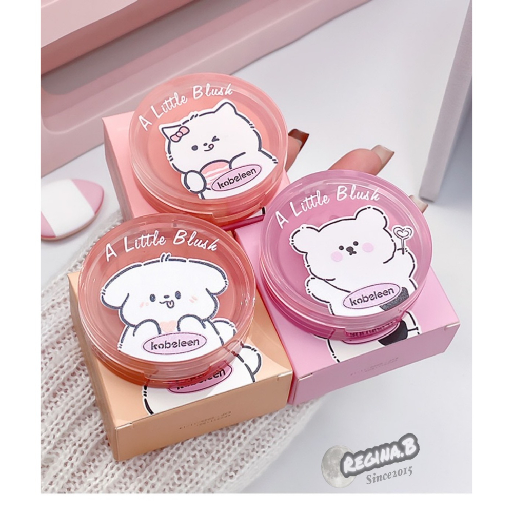 kobeleen 🐾附粉撲  爪爪 腮紅膏 腮紅 土豆泥腮紅 印泥腮紅 貓咪 狗狗 肉球-細節圖6